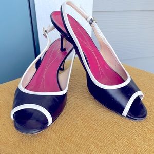 COPY - Kate Spade PeepToe Slingback